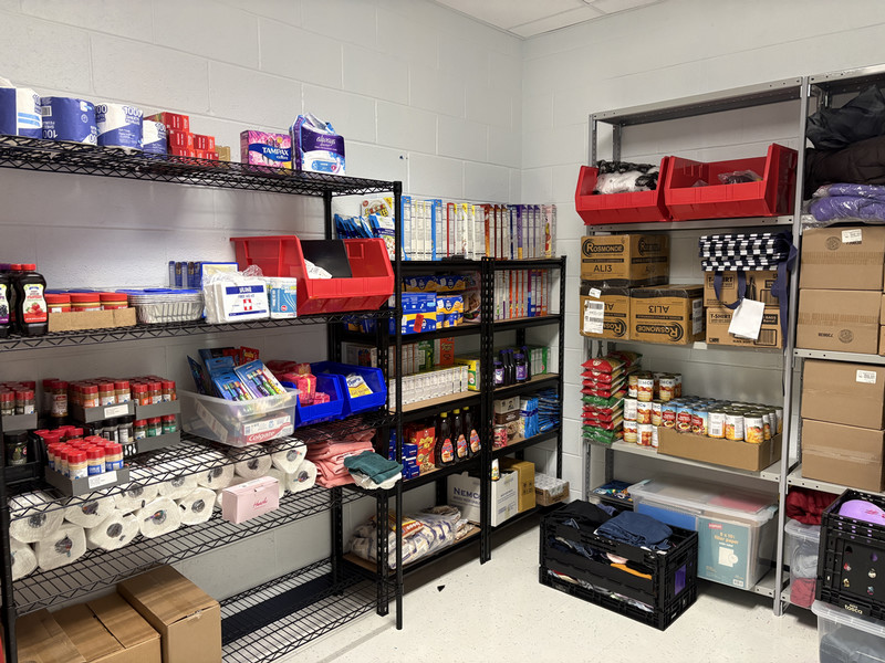 School's food pantry
